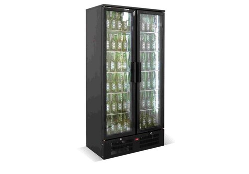  Combisteel Staand Barkoelkast 455 Liter - ZWART 