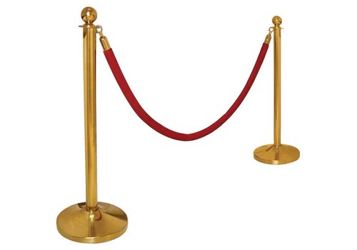  Bolero Afzetpaal Met Knop Messing 