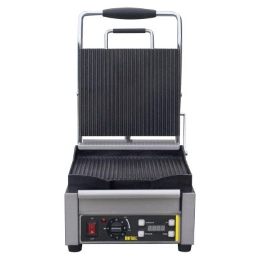 Contact Grill Boven/Onder Gegroefd | 2000W