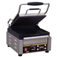 Professionele Contact Grill Gegroefd/Glad | 2000Watt
