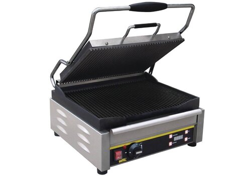  Buffalo Elektrische Contact Grill Gegroefd | 2200W 