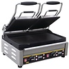 Buffalo Dubbele Contact Grill - Boven Geribbeld - Onder Glad