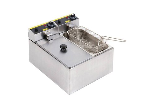  Buffalo Friteuse 3+3 Liter - Tafelmodel 