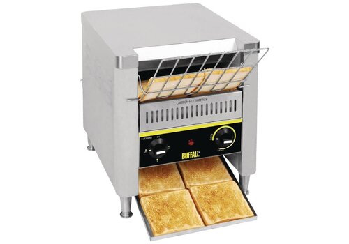  Buffalo Dubbele Doorloop toaster RVS 