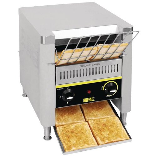  Buffalo Dubbele Doorloop toaster RVS 