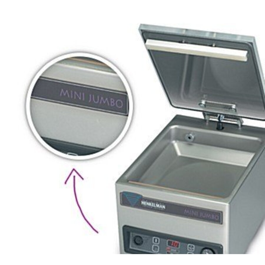 Mini jumbo vacuummachine | kamer 31x28x8,5cm