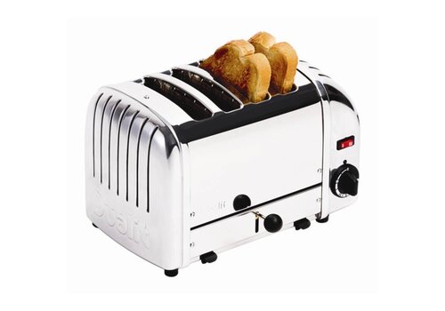  Dualit Broodtoaster RVS | 4 sneden 