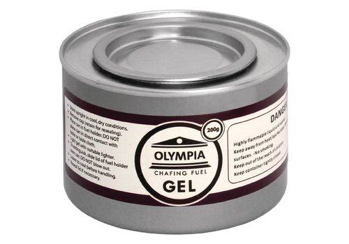  Olympia Brandpasta gel - Brandtijd 2 uur - 12 blikken 