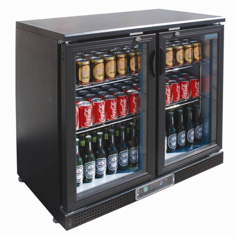 Bar Koeler twee klapdeuren | 200 liter