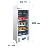 Koelvitrine - Drankenkoeler met deur 338 liter