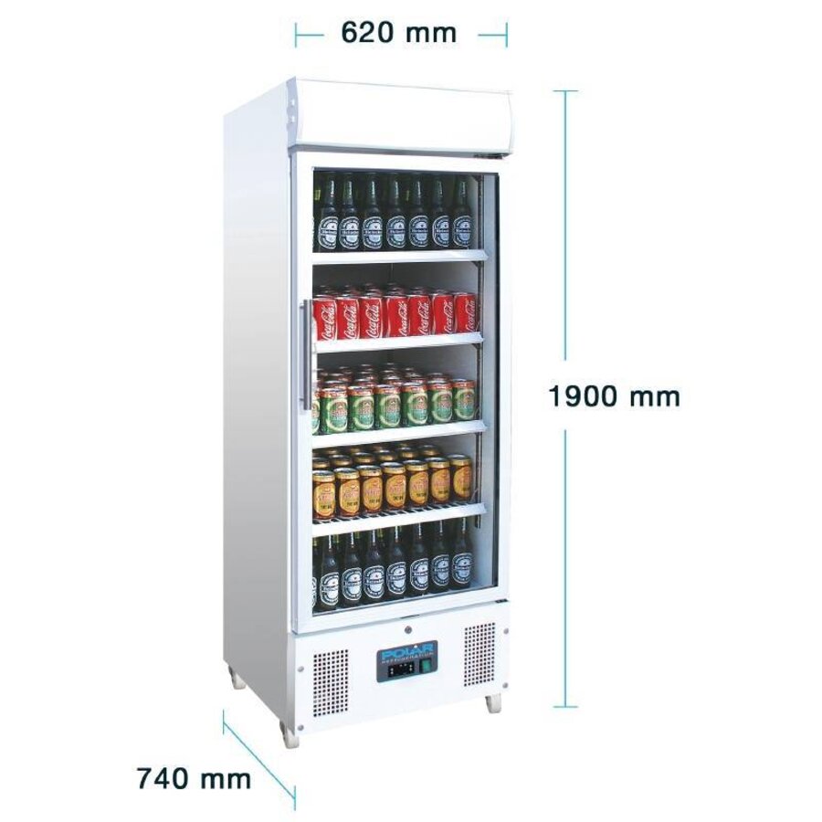 Koelvitrine - Drankenkoeler met deur 338 liter