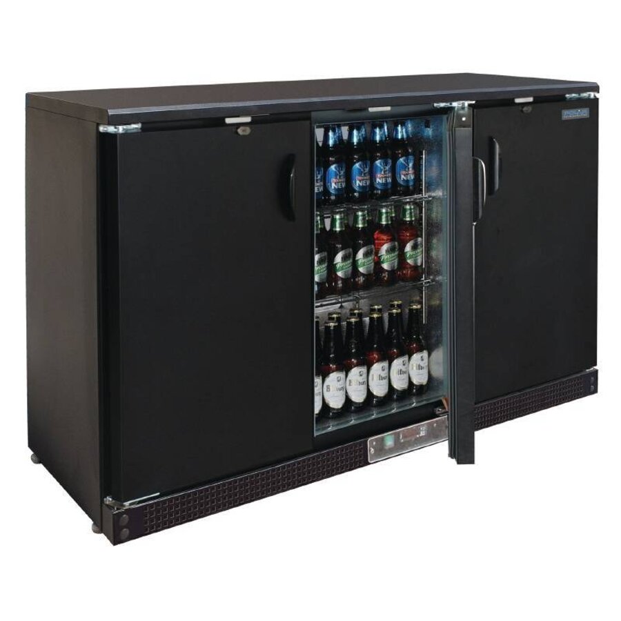 Barkoeling met blinde 3-voudige deur | 92,5(h)x135,2x53,5cm