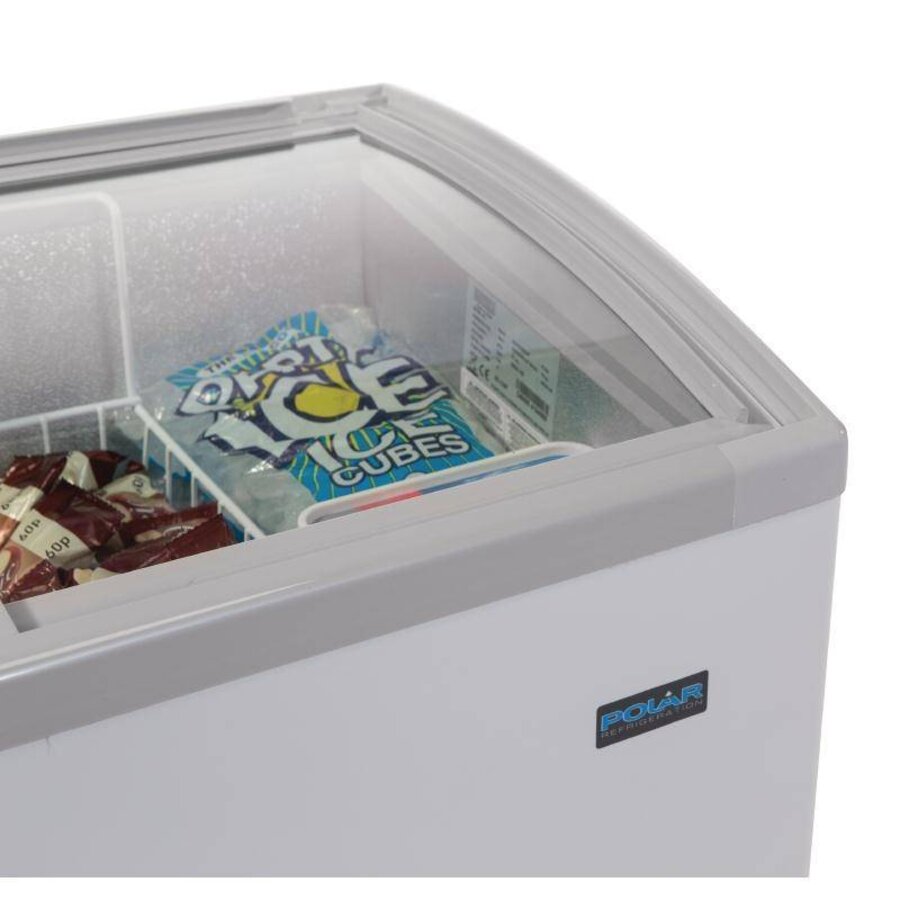 Vrieskist met glazen deksel 2 Jaar Garantie