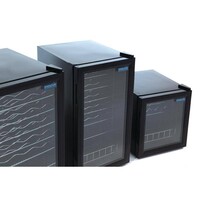 Wijnkoelkast / Mini Koeler met glazen deur