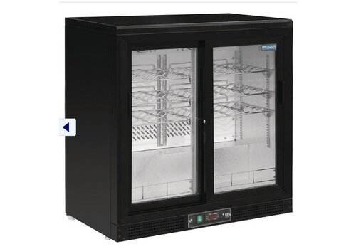  Polar Wijn Koeler dubbele schuifdeuren | 56 flessen 