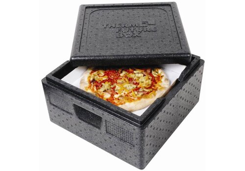  Thermo Future Box Pizza Warmhoudbox Zwart | 32 Liter 