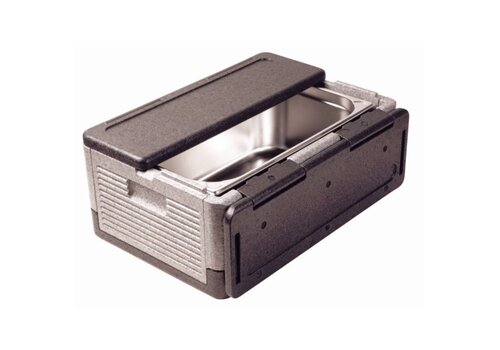  Thermo Future Box Thermobox GN 1/1 Zwart | 38 Liter 