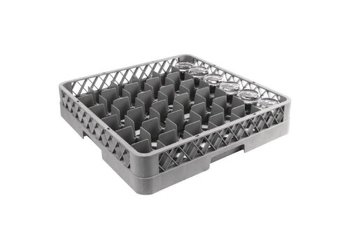  Vogue Vaatwaskorf 50x50 cm voor glazen | 36 glazen 