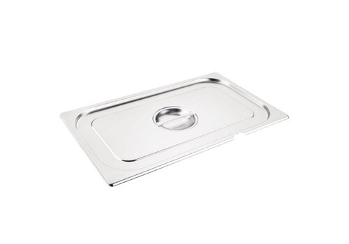  Vogue RVS deksel GN 1/1 met lepeluitsparing 