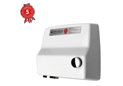  Dan Dryer Handdroger met knop - Klassiek - bekend van de luchthaven 