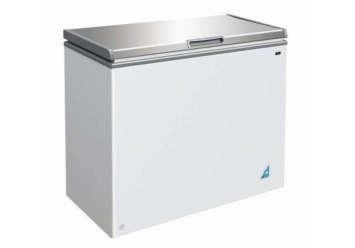  Combisteel Vrieskist met RVS deksel - 201 Liter 