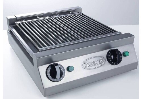  Rosval Waterbadgrill -Vapogrill - Aquagrill 2 elementen - 3 kW-230V 