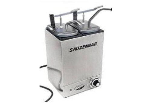  Bereila Verwarmde Sauzenbar met 2 Dispensers - 2 x 3,5 Liter 