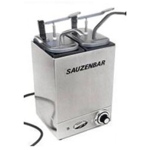  Bereila Verwarmde Sauzenbar met 2 Dispensers - 2 x 3,5 Liter 