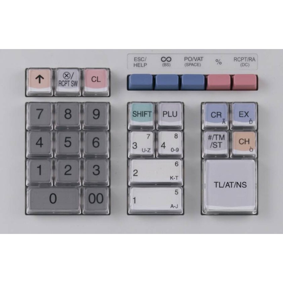 Kassa Sharp XE-A137WH | Thermische Printer | 200 producten