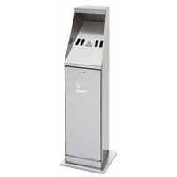 Staande asbak stalen behuizing (h) 87cm