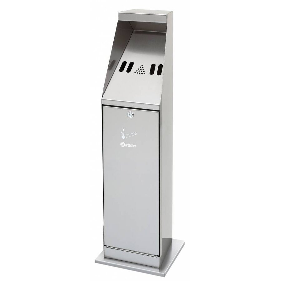 Staande asbak stalen behuizing (h) 87cm