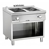 Bartscher Gas Bain-Marie met open onderbouw Serie 900
