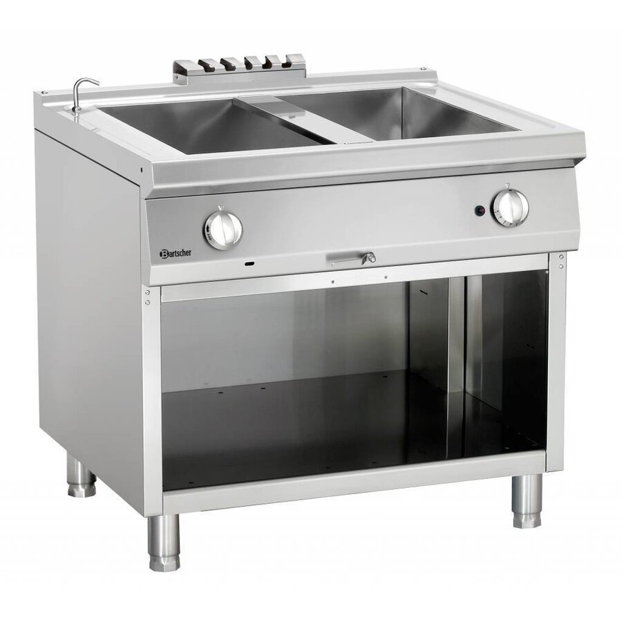 Gas Bain-Marie met open onderbouw Serie 900