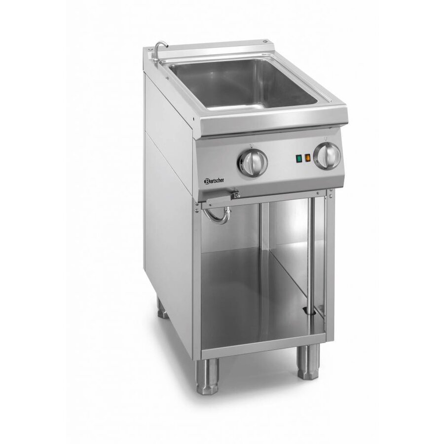 Elektrische 1/1 GN Bain-Marie met watertoevoerkraan