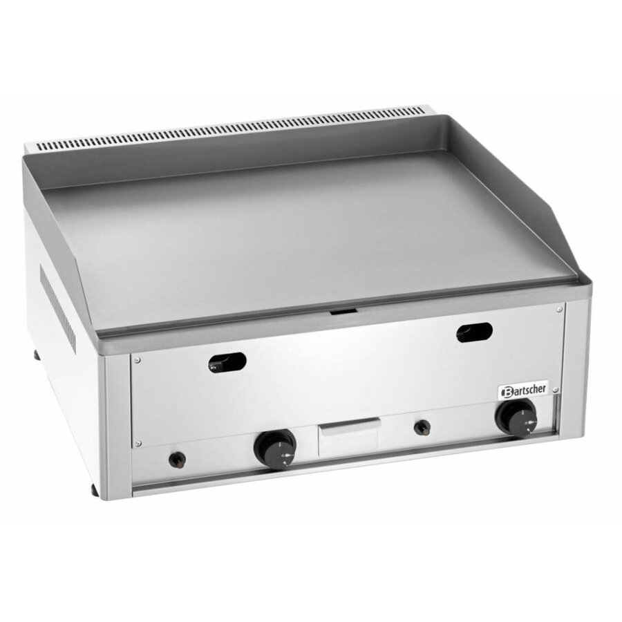 Gladde Gas Grillplaat Gietijzer | 66x60cm
