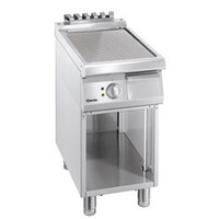 Horeca Grillplaat Geribbeld | 40x70x85cm