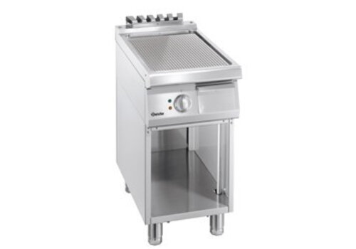  Bartscher Horeca Grillplaat Geribbeld | 40x70x85cm 