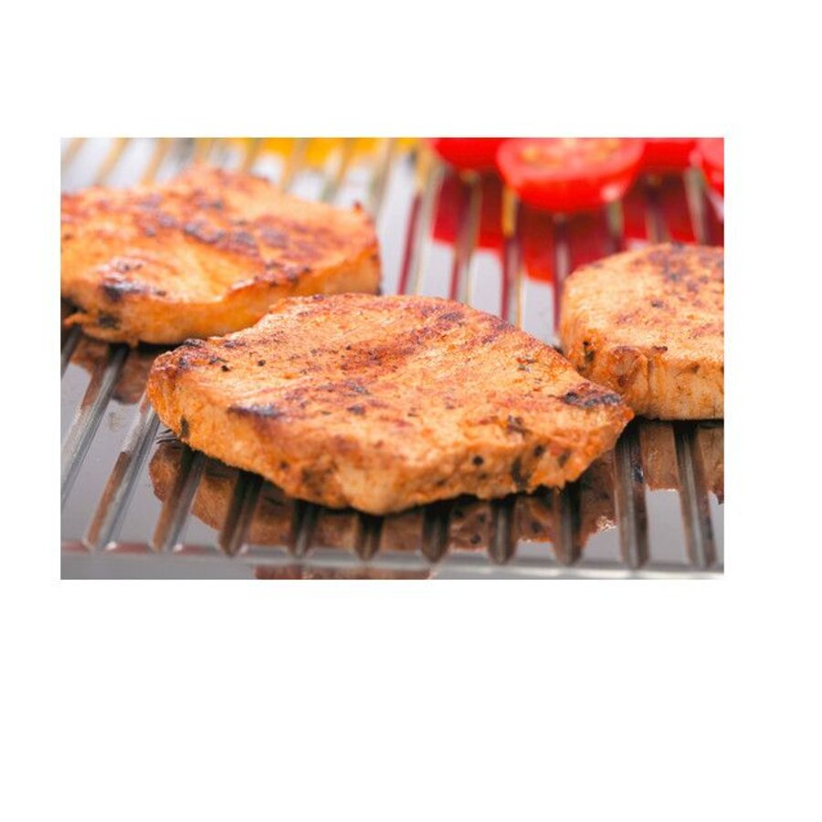 Horeca Grillplaat Geribbeld | 40x70x85cm