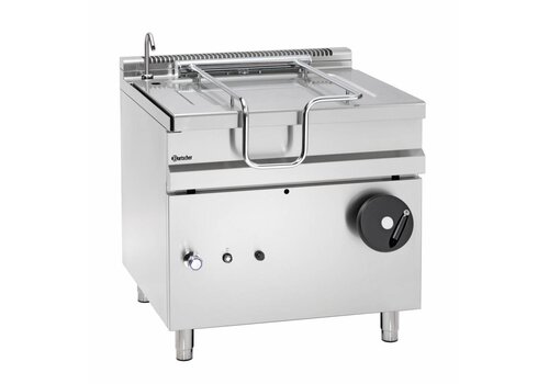  Bartscher Gas kantelbare braadpan met hand bediend kantelwiel 