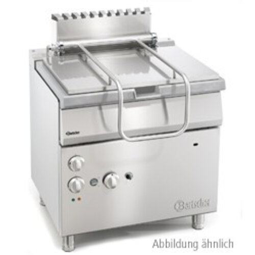  Bartscher Elektrische kantelbare braadpan | elektrisch bediend kantelwiel 