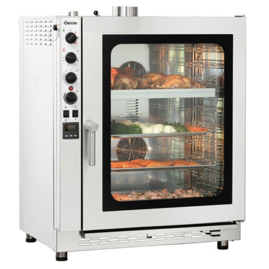 Horeca Gas Combisteamer tot 10 x 1/1 GN