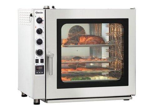  Bartscher Combi-Steamer tot 7 x 1/1 GN of 60x40 cm HARDLOPER!! 