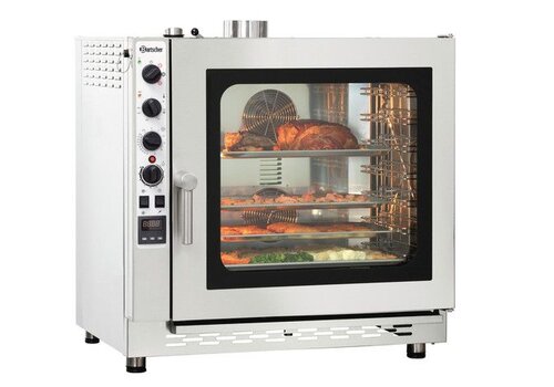  Bartscher Gas Combi-Steamer tot 7 x 1/1 GN 