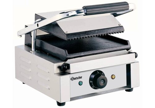  Bartscher Horeca Contact Grill| Boven Geribbeld Onder Glad 