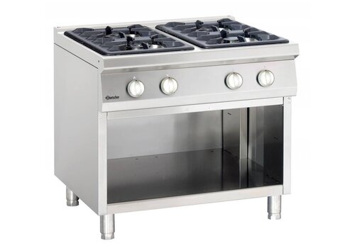  Bartscher Horeca Gasfornuis Met Open Onderbouw | 4 Branders 