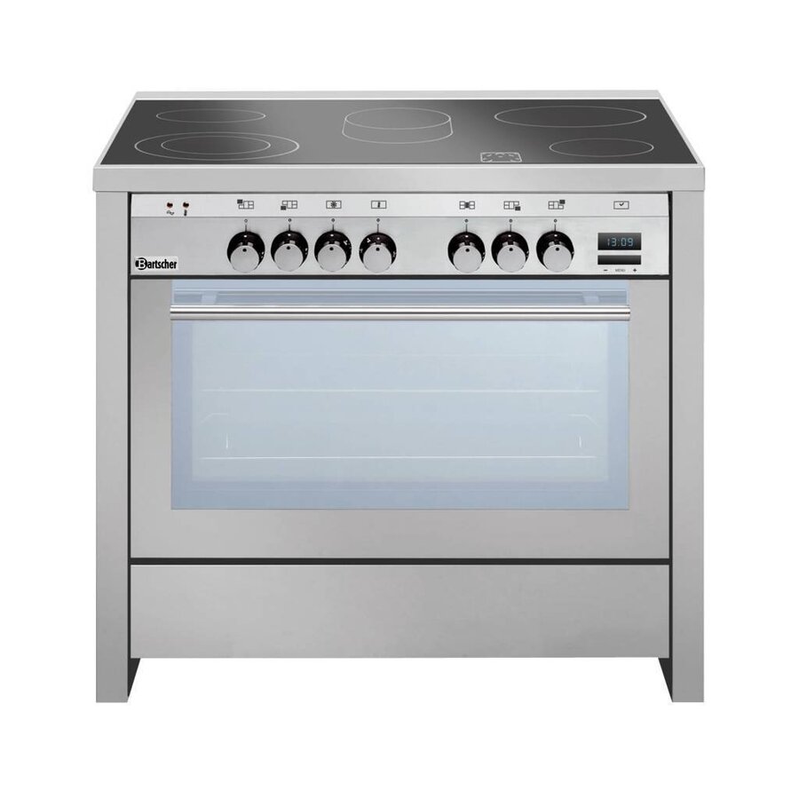 keramisch fornuis met multifunctionele bakoven | 5 zones