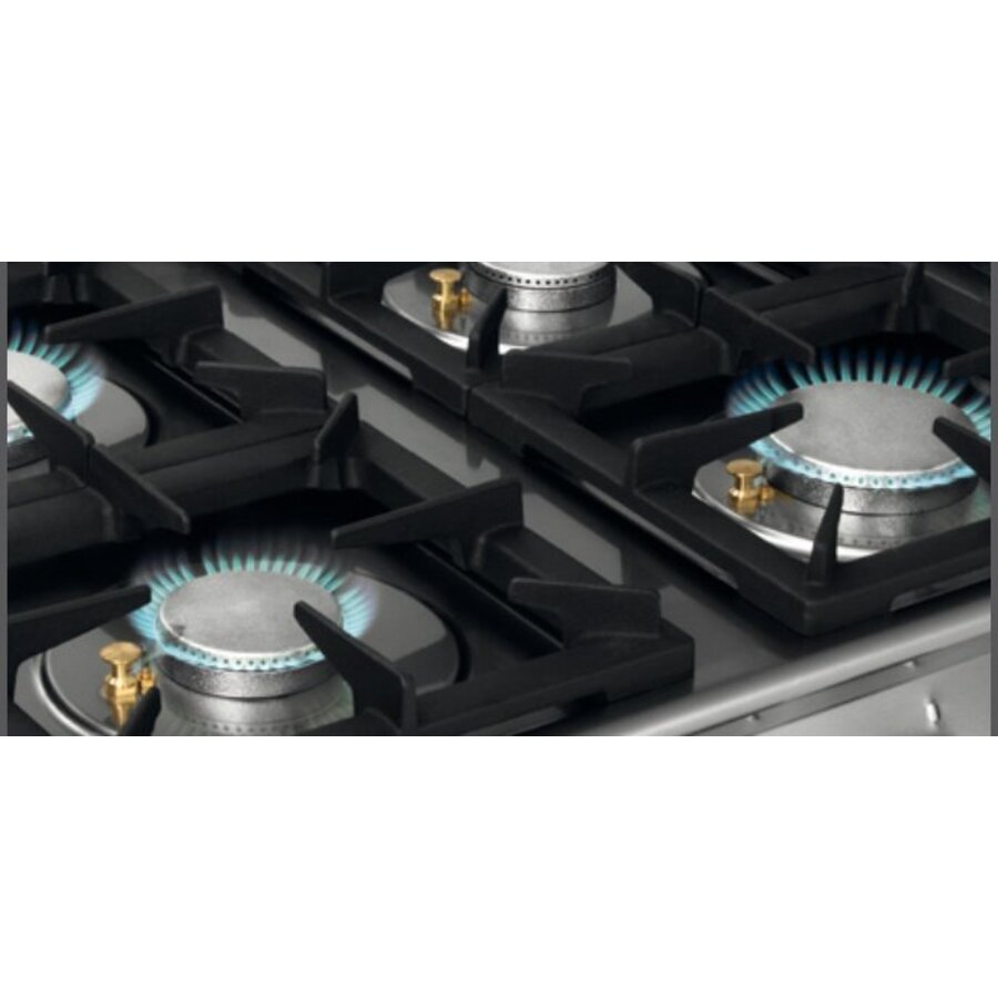 Gas Fornuis met Elektrische Oven | 6 Branders
