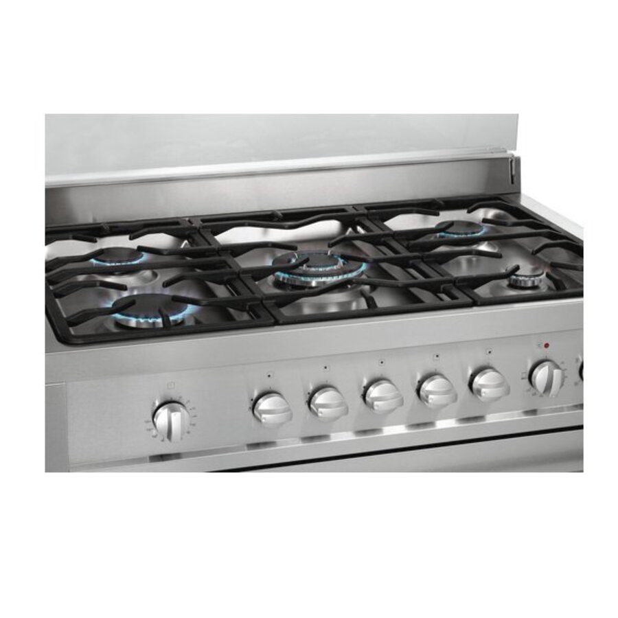 Gasfornuis met elektrische oven met grill | 5 Branders