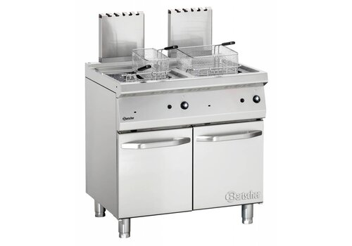  Bartscher Gas friteuse met onderbouw - 30000 Watt 