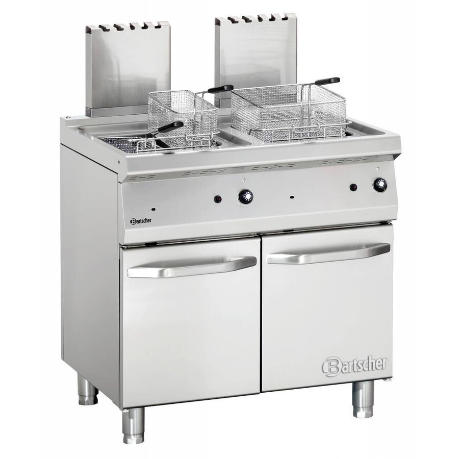 Gas friteuse met onderbouw - 30000 Watt